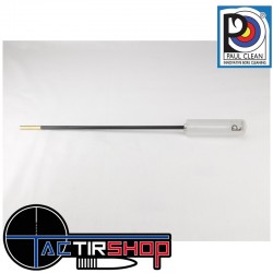 Baguette de nettoyage en carbone Paul Clean arme de poing diamètre 6 mm tout calibre supérieur à .22 www.tactirshop.fr