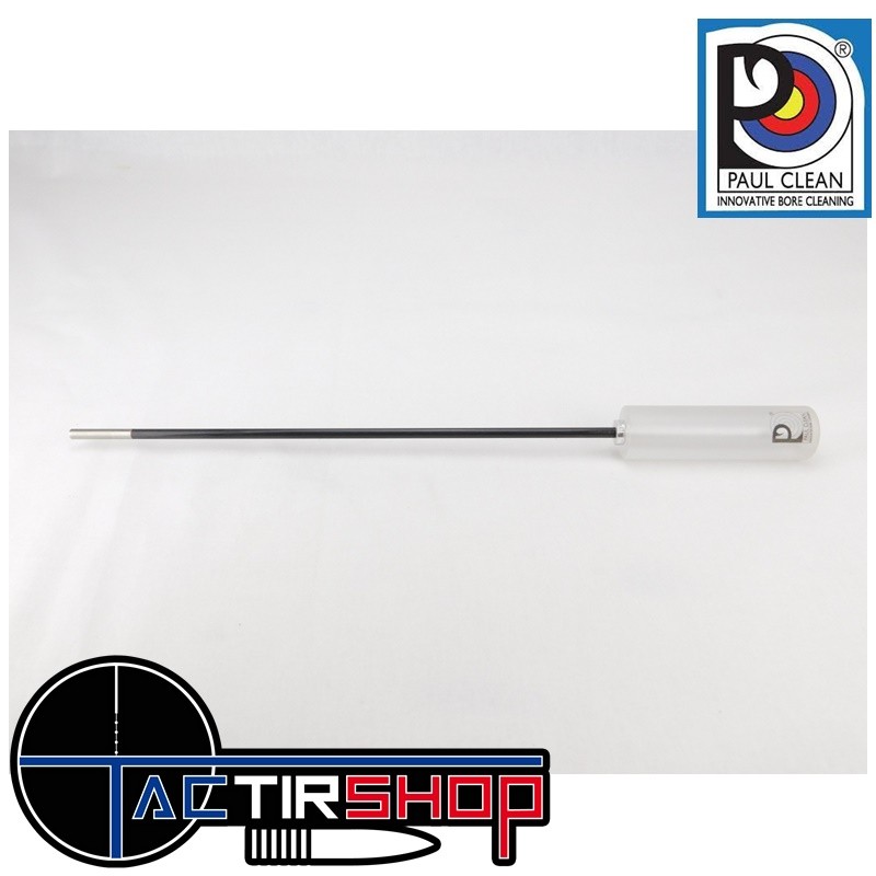 Baguette de nettoyage en carbone Paul Clean arme de poing diamètre 5mm pour calibre .22 www.tactirshop.fr
