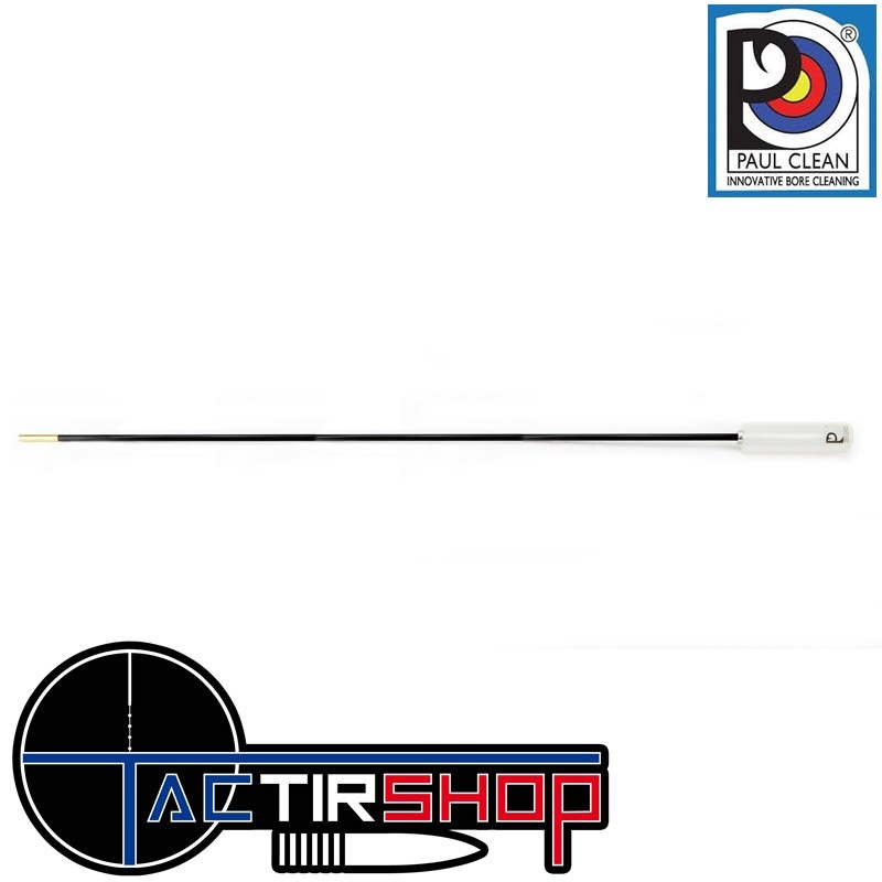 Baguette de nettoyage en carbone Paul Clean arme longue 1.20 mètre diamètre 6 mm tout calibre supérieur à .22 www.tactirshop.fr