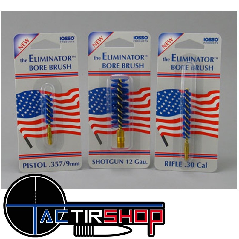 Brosses Nylon Premium Eliminator Bore Brush Iosso  Rifle Calibre 6.5 mm www.tactirshop.fr