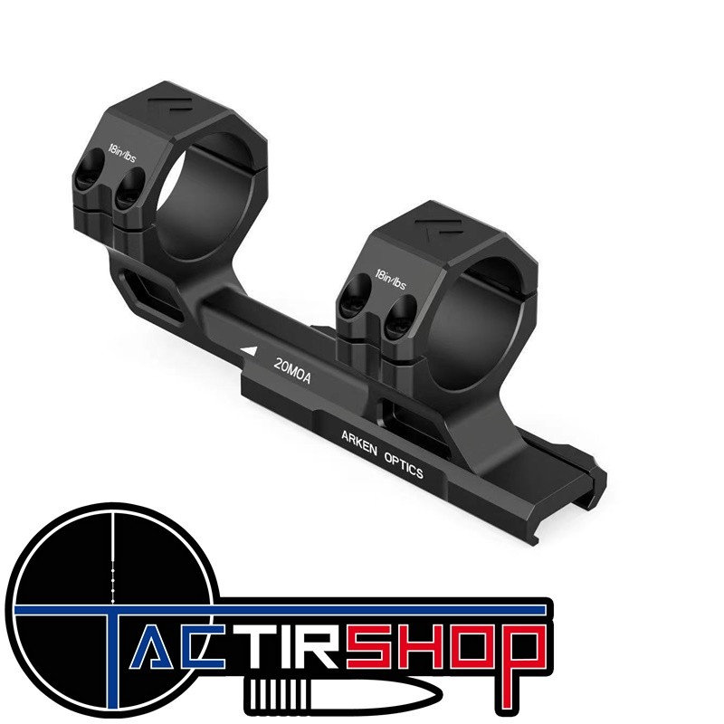 Montage optique monobloc Rigid Précision 20 moa Arken Optics www.tactirshop.fr