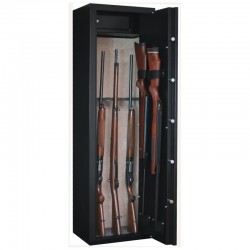 Finition intérieure de l'armoire infac 8 armes plus 2 dans la porte.