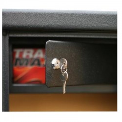 Armoire forte INFAC SENTINEL SD10 8 ARMES avec lunette plus 2 sur la porte avec coffre intérieur www.tactirshop.fr