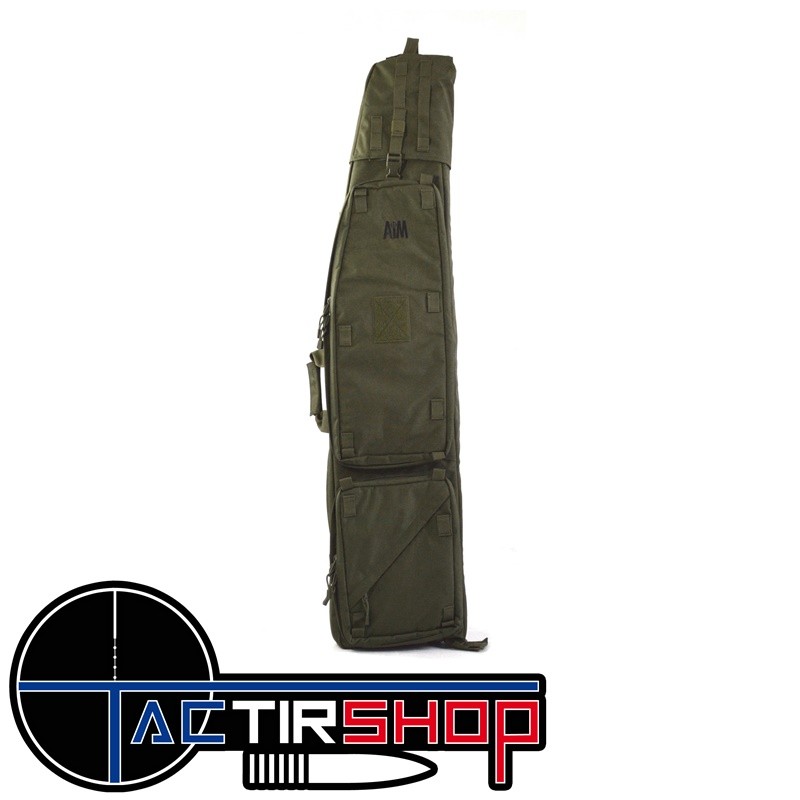 Drag Bag Aim 50 vert pour carabine tactique de 125 cm maximum  www.tactirshop.fr