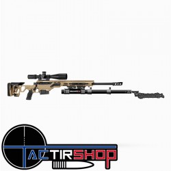 Stabilisateur BipodeXt PRS PRO Génération 4 Picatinny / Arca 3 tubes www.tactirshop.fr