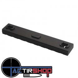 Section de rail Picatinny Mlok 5.4" 13.7 cm aluminium sur www.tactirshop.fr