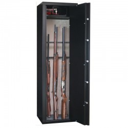 Armoire forte INFAC SENTINEL SD16 16 ARMES dont 8 avec lunette avec coffre intérieur www.tactirshop.fr