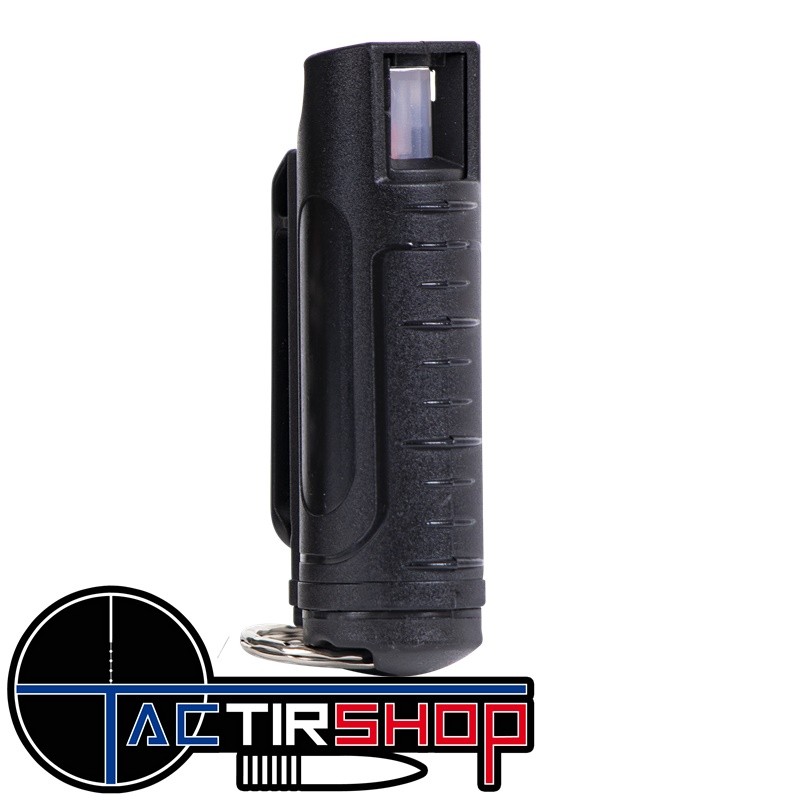 Spray anti agression porte-clef rechargeable - Noir - Bombe lacrymogène à  poivre (10957110)