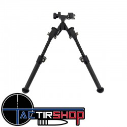 Bipied Carbone Audere Shadow Picatinny www.tactirshop.fr