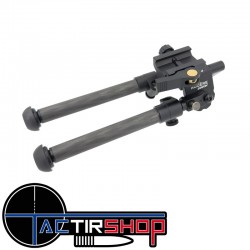 Bipied Carbone Audere Shadow Picatinny www.tactirshop.fr