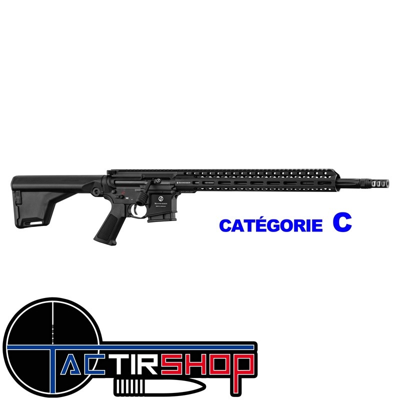 Carabine SCHMEISSER SP15 cal 222 Rem réarmement linéaire www.tactirshop.fr