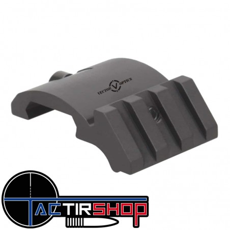 Support Rail Picatinny 3 Emplacements – Compact 28g, Fixation Anti-Recul Pour Lampe, Viseur Et Lunette 20 Mm !