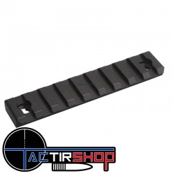 Section de rail Picatinny Mlok 4" 10 cm  aluminium sur www.tactirshop.fr