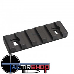 Section de rail Picatinny Mlok 2" 5 cm  aluminium sur www.tactirshop.fr