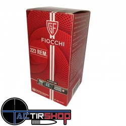 Munitions Fiocchi FMJ 223 Rem 55 gr boite de 50 www.tactirshop.fr