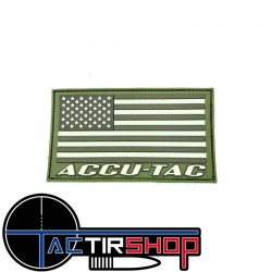 Patch drapeau USA de couleur militaire / camouflage. Accu-Tac sur Tactirshop