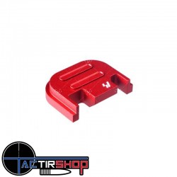 Slide Cover Plate Strike Industries Rouge pour GLOCK G17-G41 www.tactirshop.fr
