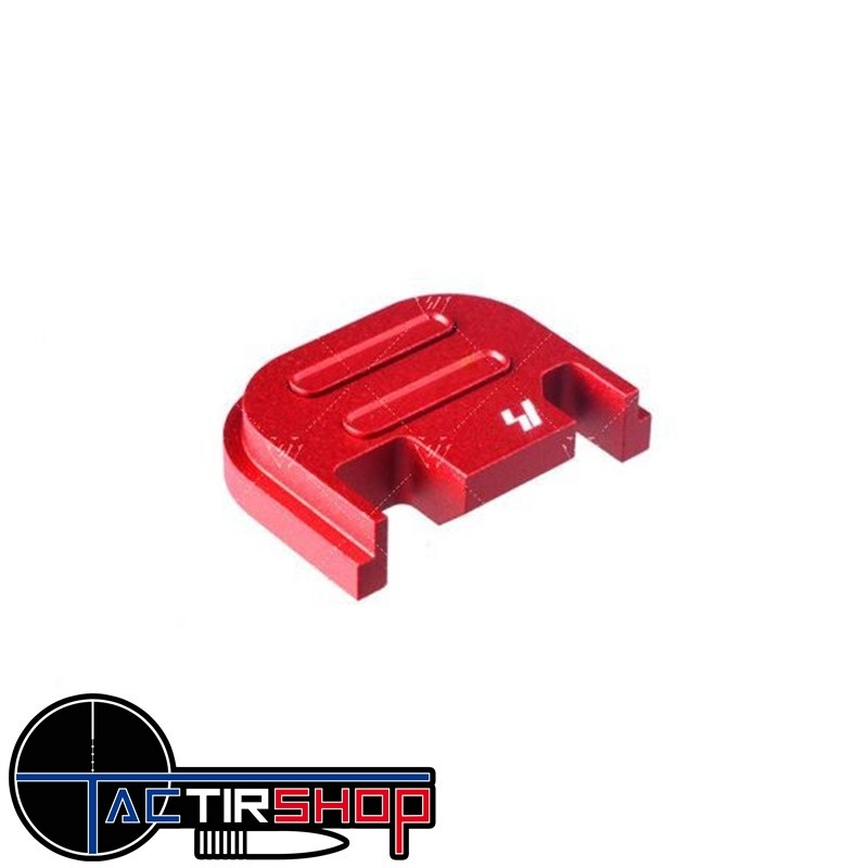 Slide Cover Plate Strike Industries Rouge pour GLOCK G17-G41 www.tactirshop.fr