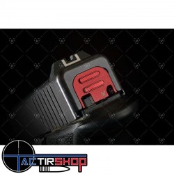Slide Cover Plate Strike Industries Bleue pour GLOCK G17-G41 www.tactirshop.fr