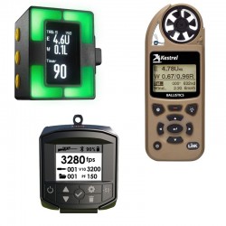 Équipement électronique et météo pour le tir