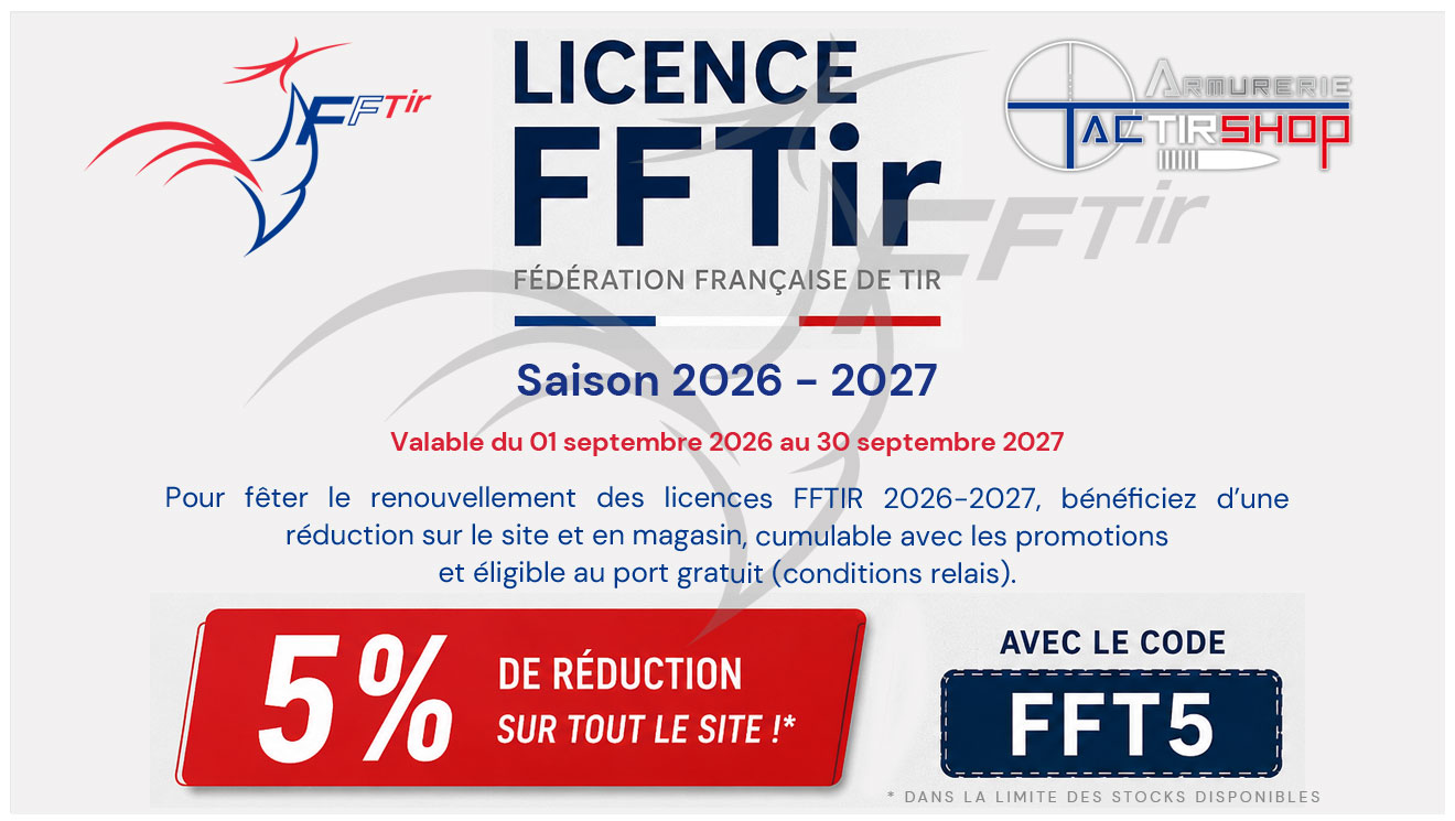 Promo Licence FFTir