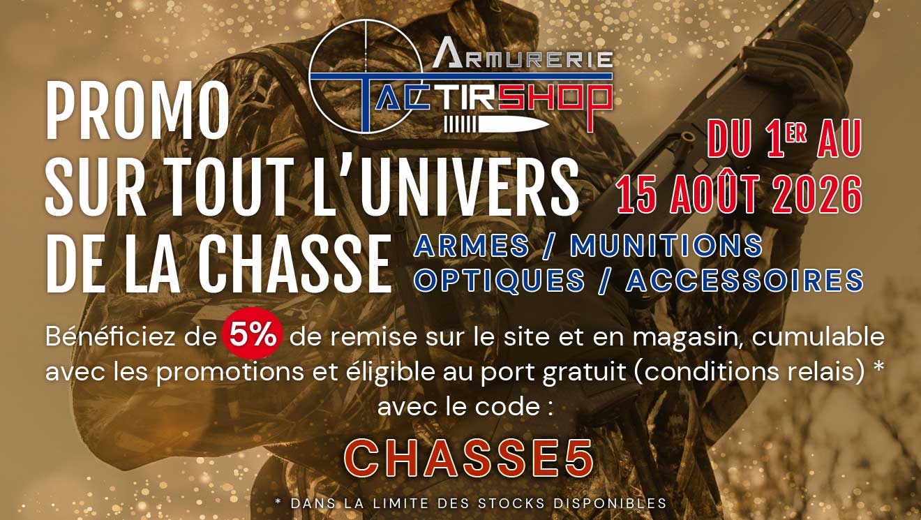 Promo Univers de la chasse